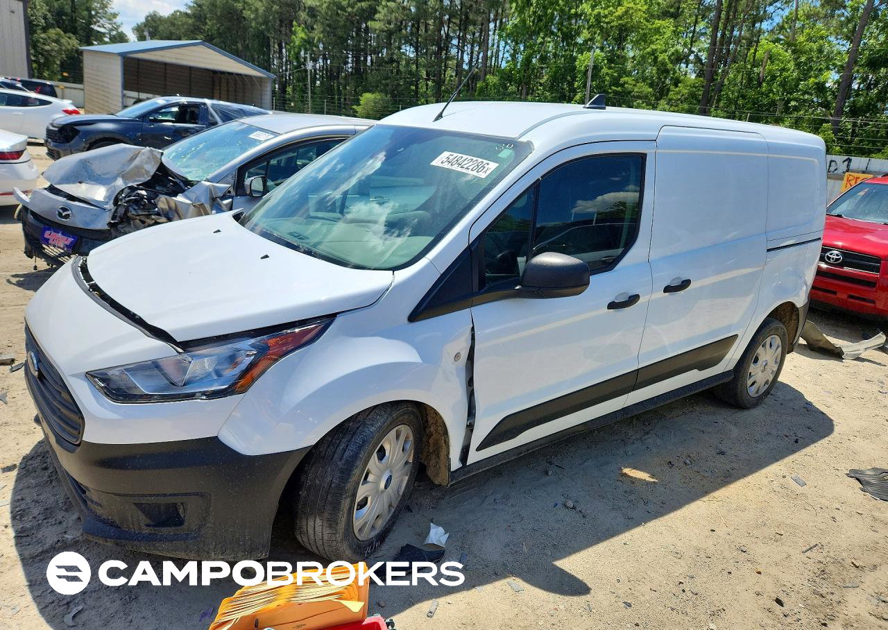 2022 Ford Transit Connect Xl Delivery Van, daño Frontal, Copart lote 54842286
