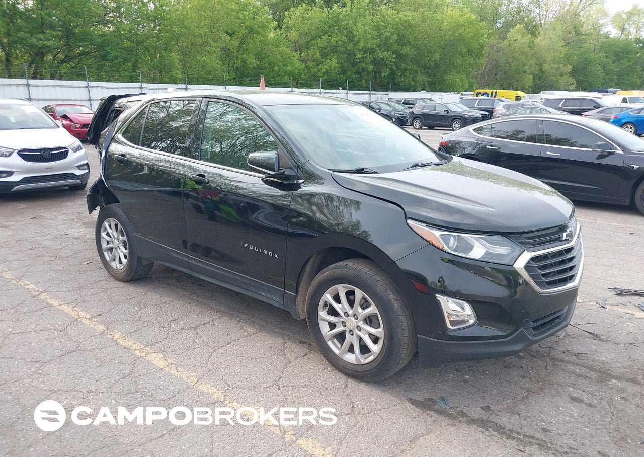 2020 Chevrolet Equinox Fwd Lt 1.5l Turbo, uszkodzenie: Prawy tył, Iaai lot 45136278