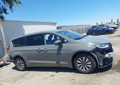 2023 Chrysler Pacifica Hybrid Touring L, пошкодження: Лівий бік, Iaai лот 45433126, фото 14 з 17