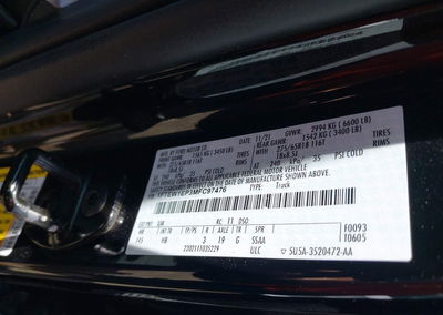 2021 Ford F-150 Lariat, Right Front damage, Iaai lot 45332825, photo 9 of 16