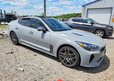 2022 Kia Stinger Gt2, daño Vandalismo, Copart lote 57332326, foto 4 de 14