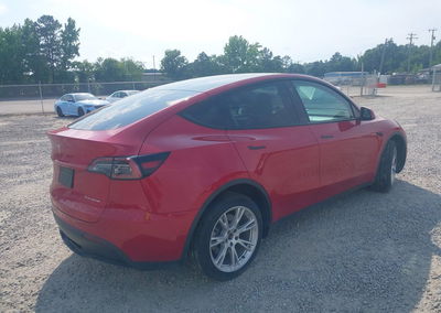 2023 Tesla Model Y Awd/long Range Dual Motor All-wheel Drive, uszkodzenie: Lewy bok, Iaai lot 45357473, zdjęcie 4 z 19