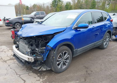 2021 Honda Cr-v Awd Ex-l, uszkodzenie: Przód, Iaai lot 45073026, zdjęcie 2 z 17