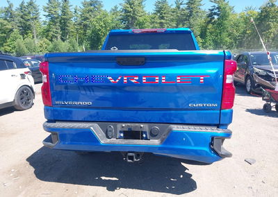 2022 Chevrolet Silverado 1500 4wd  Short Bed Custom, Right Rear damage, Iaai lot 45236192, photo 16 of 16