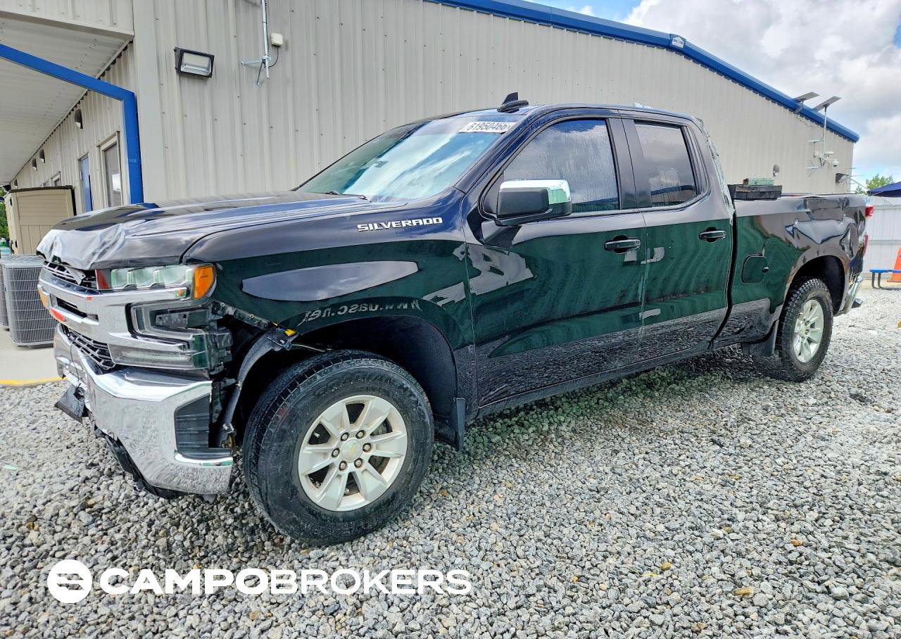 2020 Chevrolet Silverado C1500 Lt, All Over damage, Copart lot 61950466