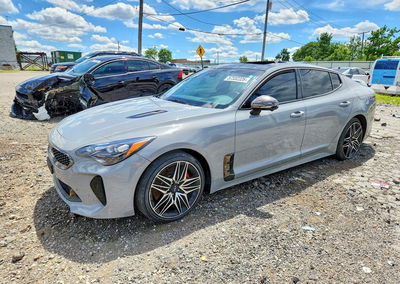 2022 Kia Stinger Gt2, daño Vandalismo, Copart lote 57332326