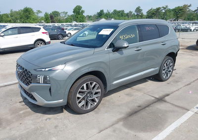 2023 Hyundai Santa Fe Calligraphy, uszkodzenie: Tył, Iaai lot 45320630, zdjęcie 2 z 17