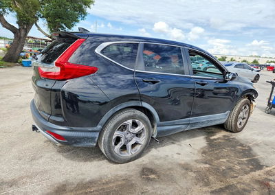 2019 Honda Cr-v Ex, daño Frontal, Copart lote 59814496, foto 3 de 15