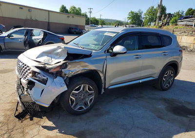 2022 Hyundai Santa Fe Sel, daño Frontal, Copart lote 59650836