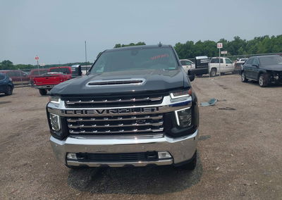 2021 Chevrolet Silverado 2500hd 4wd  Standard Bed Ltz, Left Side damage, Iaai lot 45593673, photo 12 of 15