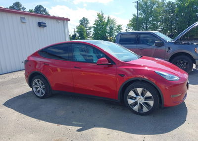 2023 Tesla Model Y Awd/long Range Dual Motor All-wheel Drive, uszkodzenie: Lewy bok, Iaai lot 45357473, zdjęcie 14 z 19