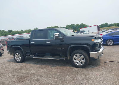 2021 Chevrolet Silverado 2500hd 4wd  Standard Bed Ltz, Left Side damage, Iaai lot 45593673, photo 13 of 15
