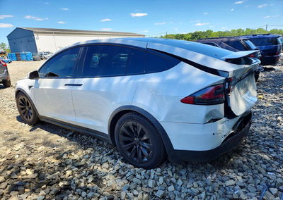 2020 Tesla Model X, uszkodzenie: Tył, Copart lot 57476036, zdjęcie 2 z 14