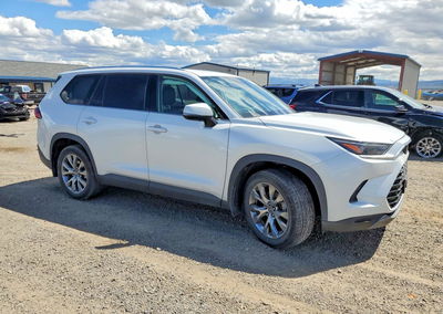 2024 Toyota Grand Highlander Hybrid Limited, daño Frontal, Copart lote 56608826, foto 4 de 12