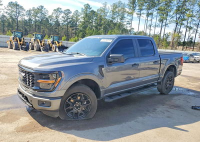 2024 Ford F150 Stx, daño Frontal, Copart lote 75178715