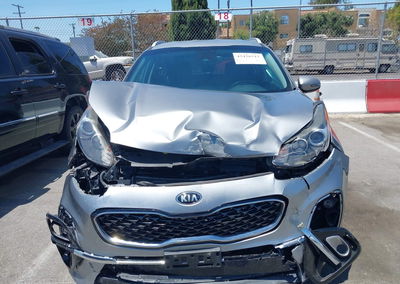 2020 Kia Sportage Ex, Front End damage, Iaai lot 45426515, photo 12 of 16