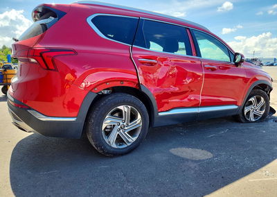 2021 Hyundai Santa Fe Sel, daño Frontal, Copart lote 55687266, foto 3 de 13