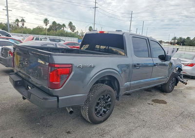 2025 Ford F150 Stx, daño Frontal, Copart lote 99135835, foto 3 de 14
