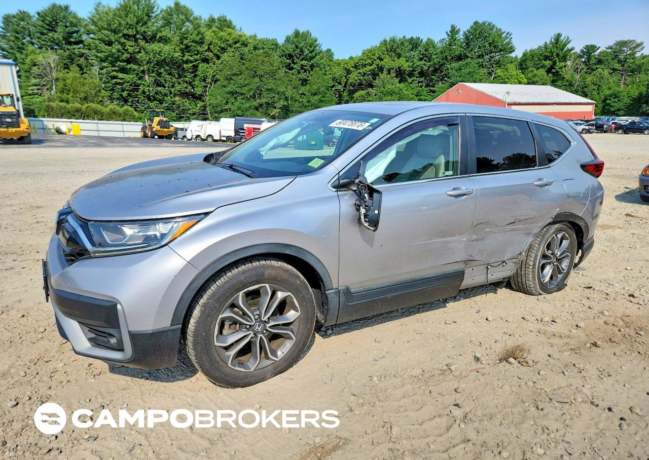2021 Honda Cr-v Exl, uszkodzenie: Bok, Copart lot 60478876