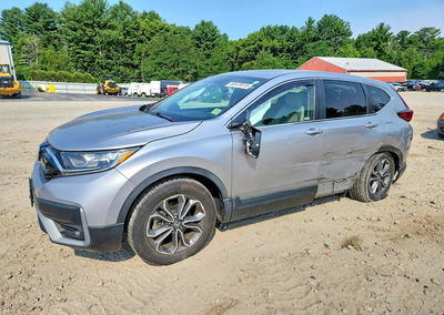 2021 Honda Cr-v Exl, daño Lateral, Copart lote 60478876