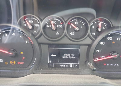 2023 Chevrolet Silverado 1500 2wd  Standard Bed Wt, пошкодження: Лівий перед, Iaai лот 45051825, фото 7 з 17