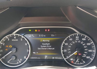 2020 Nissan Murano S Intelligent Awd, daño Frontal, Iaai lote 45363058, foto 7 de 17