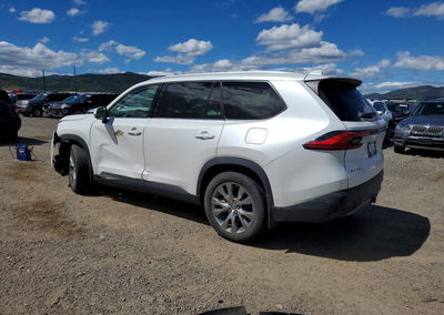 2024 Toyota Grand Highlander Hybrid Limited, daño Frontal, Copart lote 56608826, foto 2 de 12