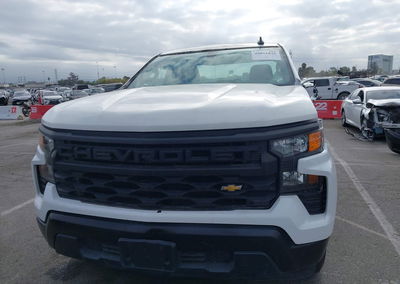 2023 Chevrolet Silverado 1500 2wd  Standard Bed Wt, пошкодження: Лівий перед, Iaai лот 45051825, фото 13 з 17