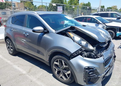 2020 Kia Sportage Ex, daño Frontal, Iaai lote 45426515