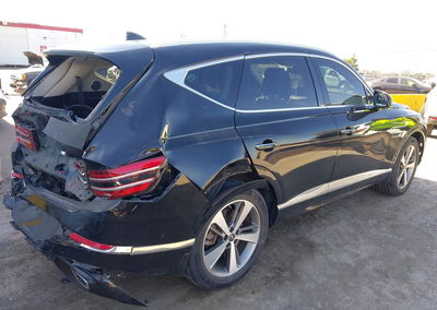 2021 Genesis Gv80 3.5t Awd Advanced, пошкодження: Задня частина, Iaai лот 45049905, фото 4 з 17