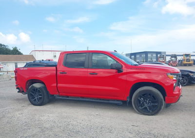 2022 Chevrolet Silverado 1500 4wd  Short Bed Custom, пошкодження: Задня частина, Iaai лот 45521563, фото 14 з 17
