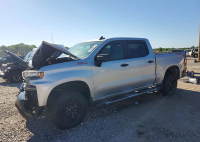 2021 Chevrolet Silverado K1500 Lt Trail Boss, daño Frontal, Copart lote 53459716