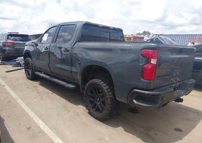 2025 Chevrolet Silverado 1500 4wd  Short Bed Lt Trail Boss, Roof damage, Iaai lot 45349250, photo 3 of 17