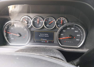 2021 Chevrolet Silverado 1500 4wd  Short Bed Lt Trail Boss, Front End damage, Iaai lot 44752505, photo 7 of 17