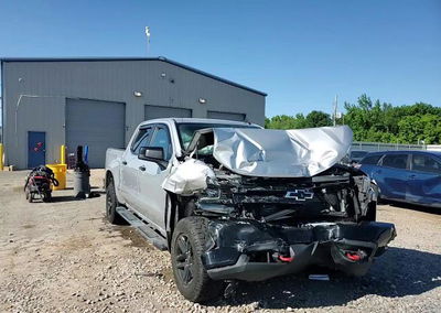 2021 Chevrolet Silverado K1500 Lt Trail Boss, uszkodzenie: Przód, Copart lot 53459716, zdjęcie 13 z 14