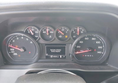 2022 Chevrolet Silverado 1500 4wd  Short Bed Custom, пошкодження: Задня частина, Iaai лот 45521563, фото 7 з 17