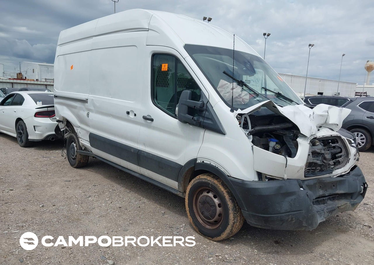 2019 Ford Transit-350, daño Biohazard, Iaai lote 45089311