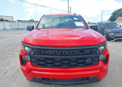 2022 Chevrolet Silverado 1500 4wd  Short Bed Custom, пошкодження: Задня частина, Iaai лот 45521563, фото 13 з 17