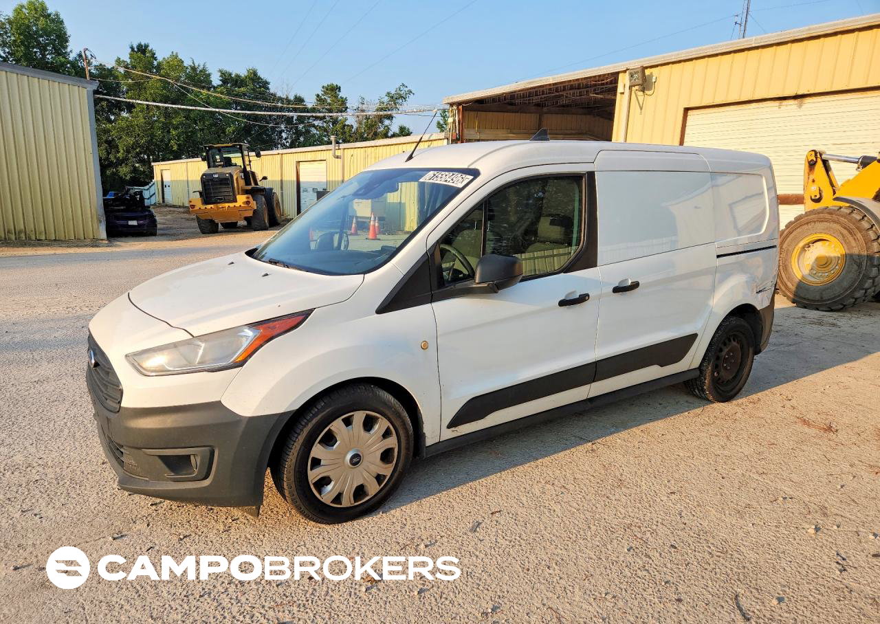 2019 Ford Transit Connect Xl, Side damage, Copart lot 61558496