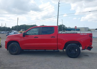 2022 Chevrolet Silverado 1500 4wd  Short Bed Custom, пошкодження: Задня частина, Iaai лот 45521563, фото 15 з 17