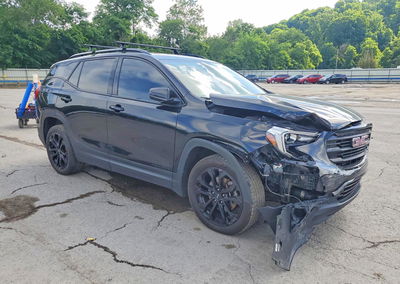 2019 Gmc Terrain Slt, uszkodzenie: Przód, Copart lot 57699626, zdjęcie 4 z 15