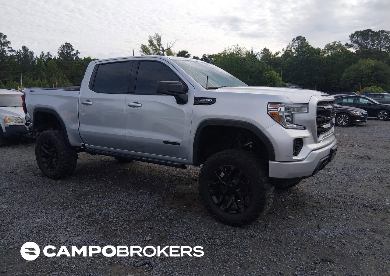 2020 Gmc Sierra 1500 Elevation, Rear damage, Iaai lot 45042590