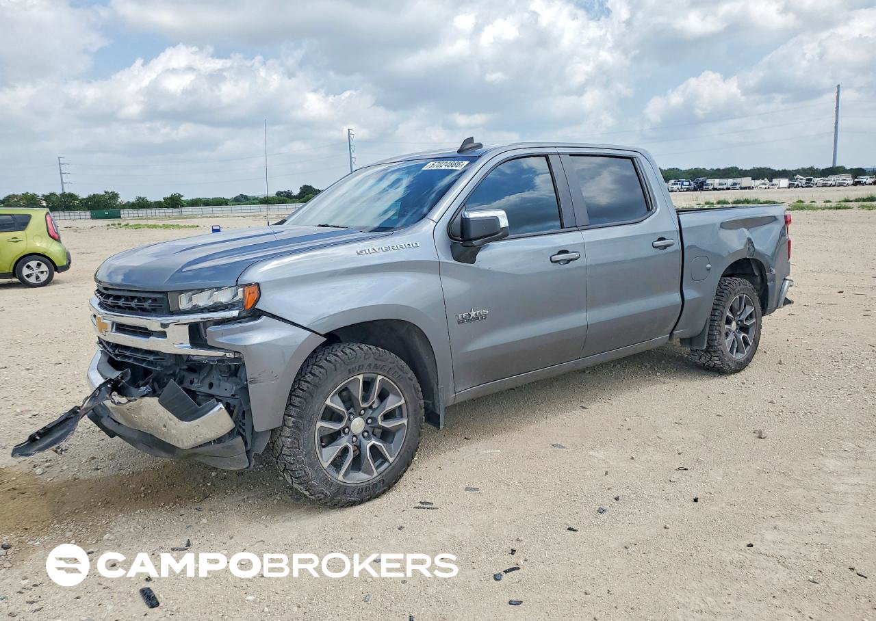 2020 Chevrolet Silverado C1500 Lt, пошкодження: Передня частина, Copart лот 57024886