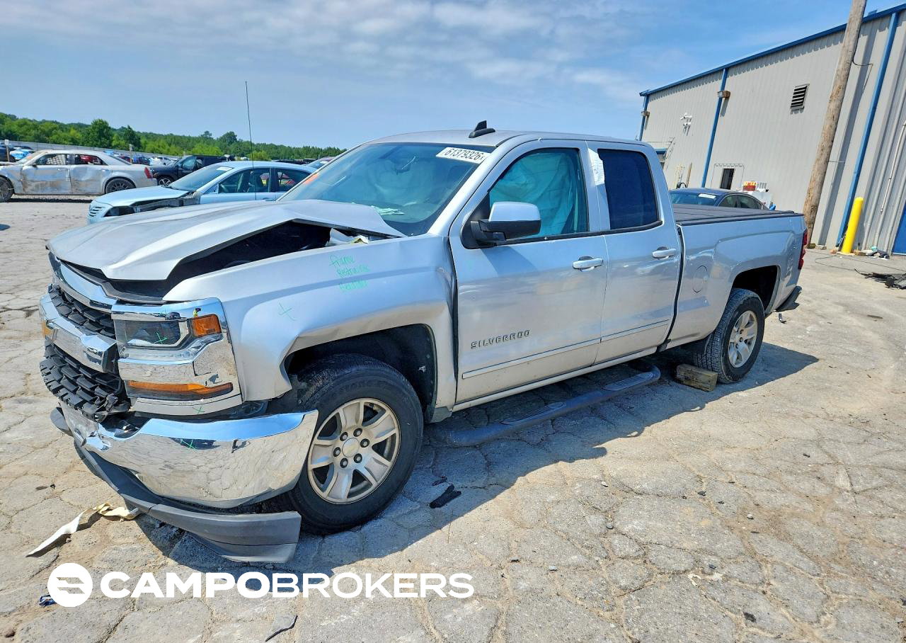 2019 Chevrolet Silverado Ld C1500 Lt, daño Frontal, Copart lote 61379326
