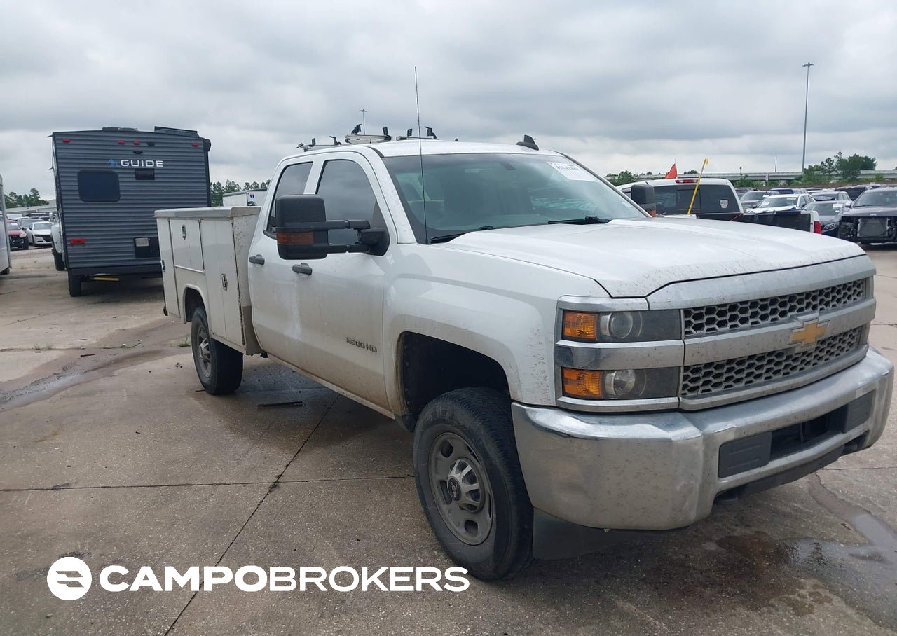 2019 Chevrolet Silverado 2500hd Wt, daño Trasero, Iaai lote 45142488