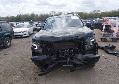 2021 Chevrolet Silverado 1500 4wd  Short Bed Lt Trail Boss, Front End damage, Iaai lot 44752505, photo 6 of 17