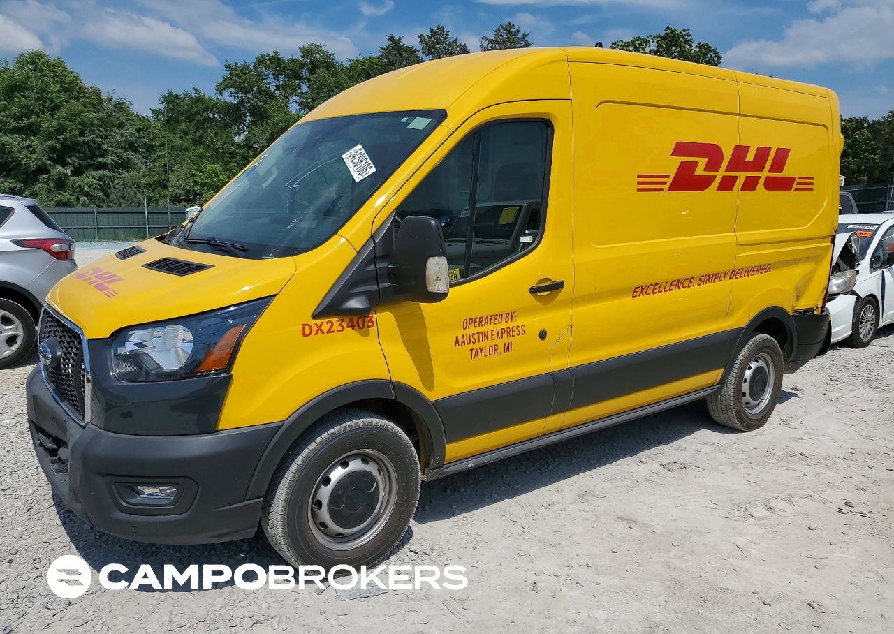 2023 Ford Transit 150 Delivery Van, uszkodzenie: Tył, Copart lot 54296106
