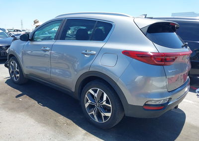 2020 Kia Sportage Ex, Front End damage, Iaai lot 45426515, photo 3 of 16