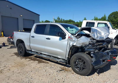 2021 Chevrolet Silverado K1500 Lt Trail Boss, uszkodzenie: Przód, Copart lot 53459716, zdjęcie 4 z 14