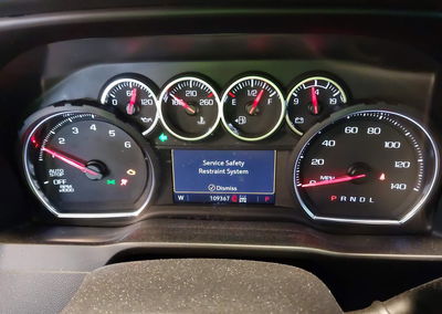 2021 Chevrolet Silverado 1500 4wd  Short Bed Rst, daño Frontal, Iaai lote 45396780, foto 7 de 16